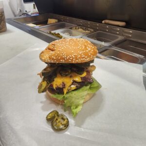 bacon jalapeño cheeseburger