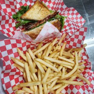 BLT & fries